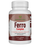 Ferro Complex Quelato 60 Cápsulas Absorção Máxima sem Desconforto