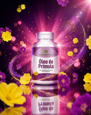 Óleo de Prímula 60 Cápsulas Alívio de Sintomas da TPM e Menopausa