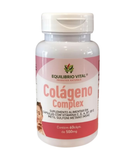 Colágeno Complex 60 Cápsulas 500mg Firmeza da Pele e Cabelos
