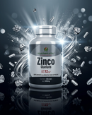 Zinco Quelato 60 Cápsulas Teor Max 12mg Cabelo, Pele e Imunidade