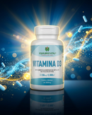 Vitamina D3 60 Cápsulas 300mg Contra Desânimo, Estresse e Fadiga