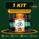 🦴 Kit Saúde Óssea LorenVita: Vitamina K2 MK7 + Vitamina A + Ácido Fólico