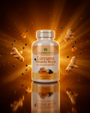 Cúrcuma com Pimenta Preta 60 Cápsulas 500mg Anti-inflamatório Natura