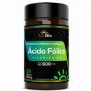 Ácido Fólico Vitamina B9 60 Cápsulas 600mg