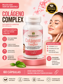 Colágeno Complex 60 Cápsulas 500mg Firmeza da Pele e Cabelos