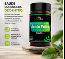 Ácido Fólico Vitamina B9 60 Cápsulas 600mg