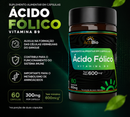 Ácido Fólico Vitamina B9 60 Cápsulas 600mg
