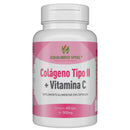 Colágeno Tipo 2 com Vitamina C 60 Cápsulas 500mg Dores Articulares
